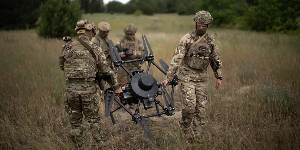 Ukrainian soldiers are forced to heavily rely on drones, even when other weapons might work better