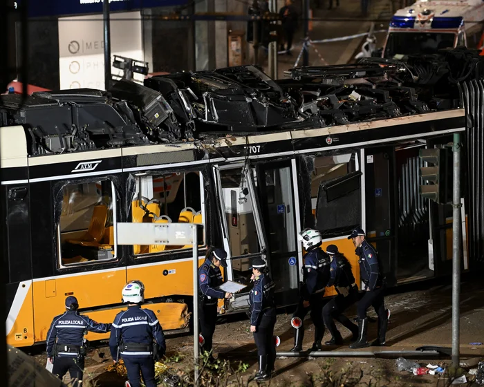 Two dead and 38 injured after tram derails in Milan