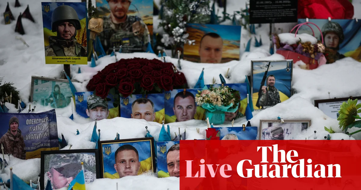 Kremlin vows to press ahead with Ukraine war aims as Europe marks four years since invasion – Europe live